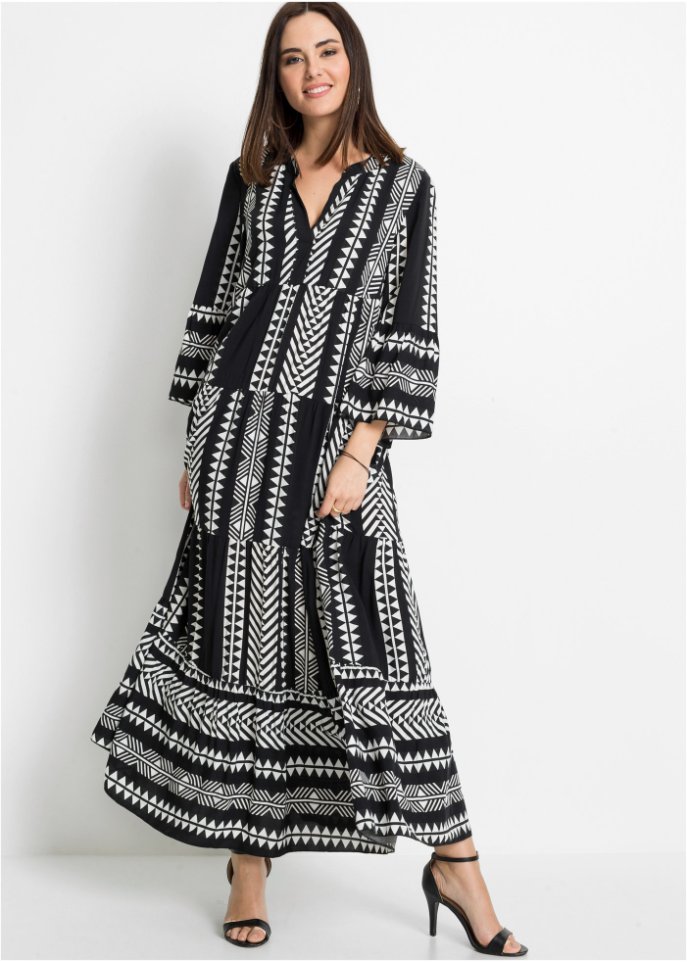Maxikleid mit Druck
