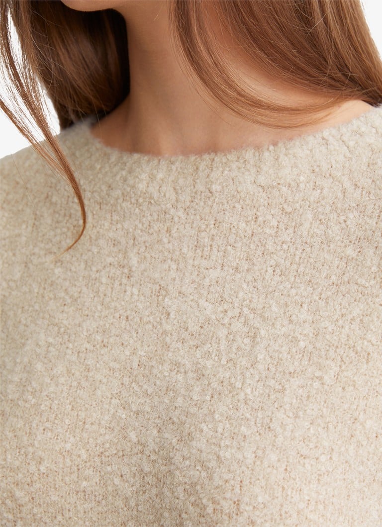 Pulover Marc O'Polo confecționat din material fin tricotat cu un amestec de lână alpaca.