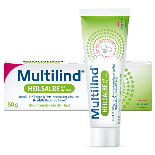 MULTILIND Heilsalbe mit Nystatin  50 g  Paste