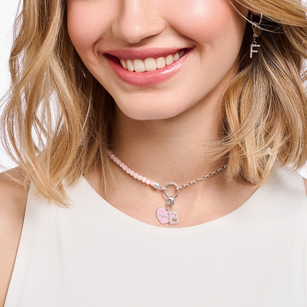 Thomas Sabo Charm 925 Argent, Émail Pendentif