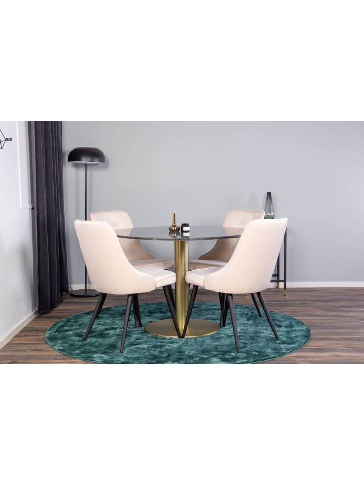 ebuy24 Essgruppe Estelle 17 (5-teilig) Beige 106 x 106 cm günstig kaufen onesize
