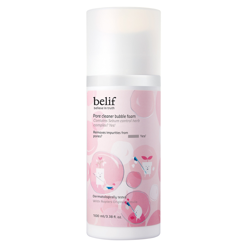 belif PORE CLEANER BUBBLE FOAM Masque Visage