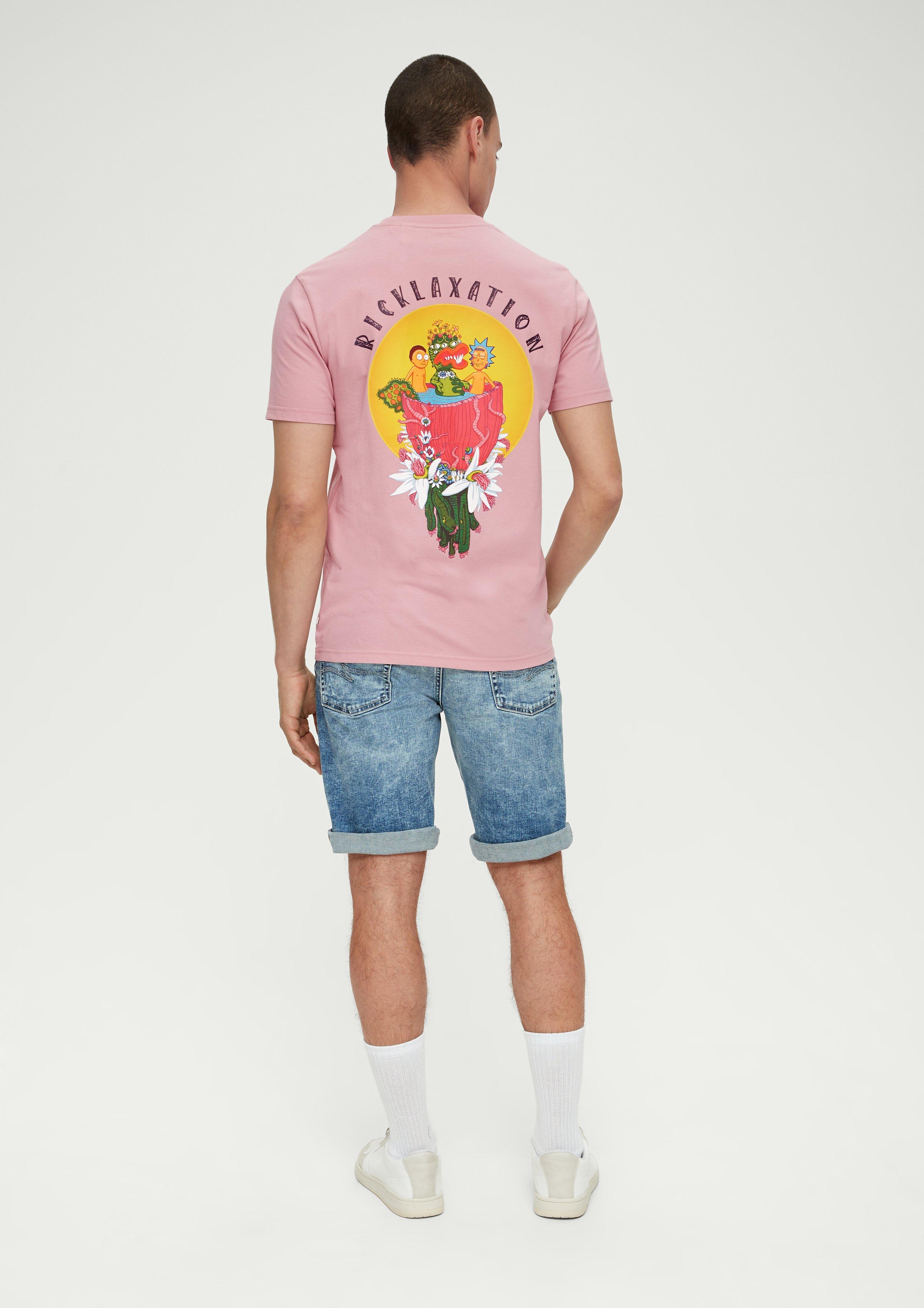 Baumwollshirt mit Grafik-Print  2131634-41D0