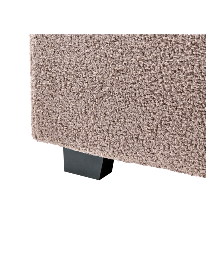 Beliani Doppelbett VAUCLUSE in Beige - (W) 154 x (H) 112 x (L) 214 cm günstig kaufen onesize