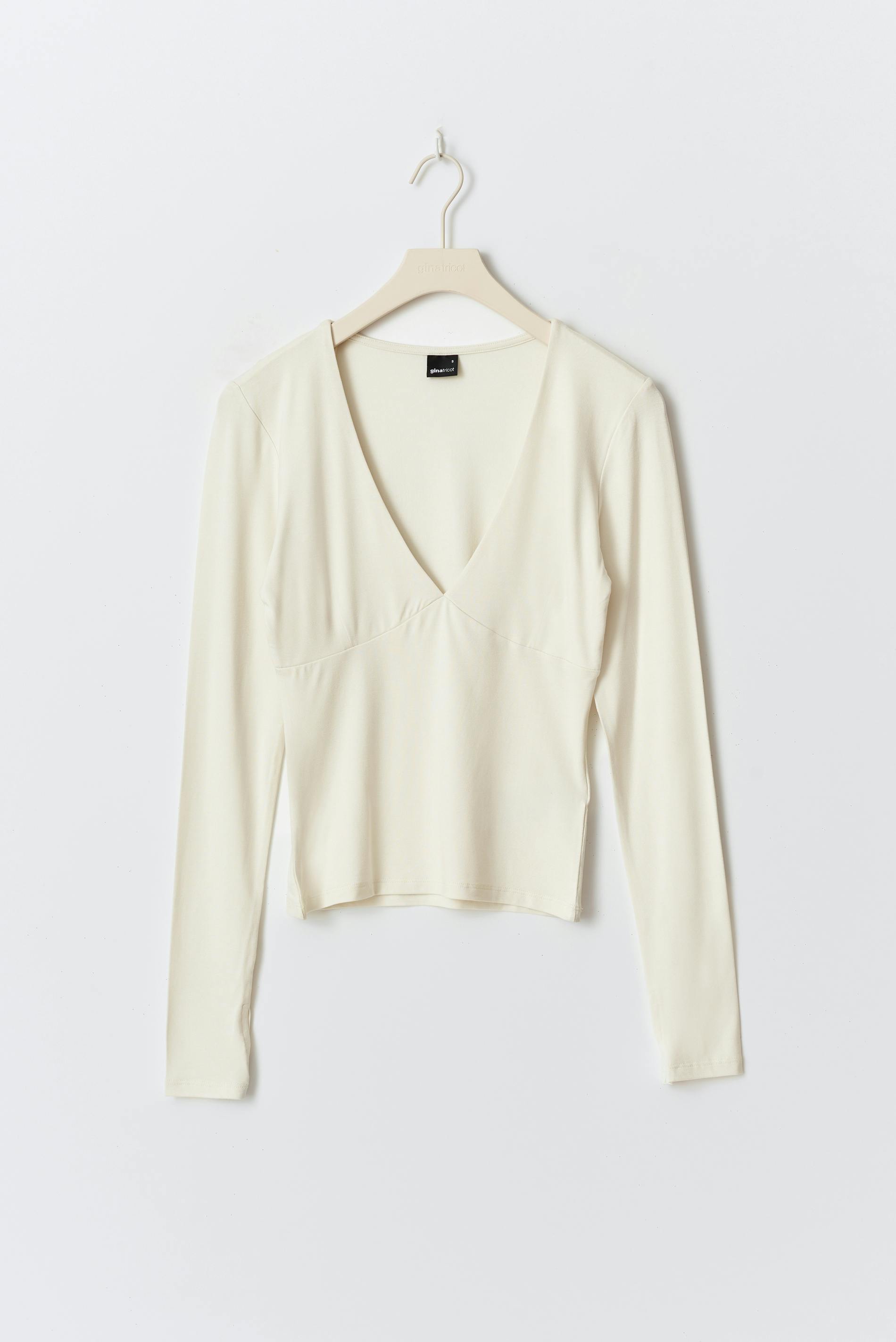 Soft touch v-neck top