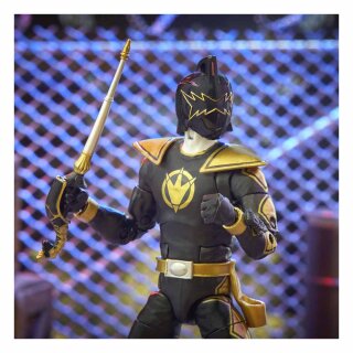 Power Rangers Ligtning Collection Actionfigur: Thunder  Black Ranger