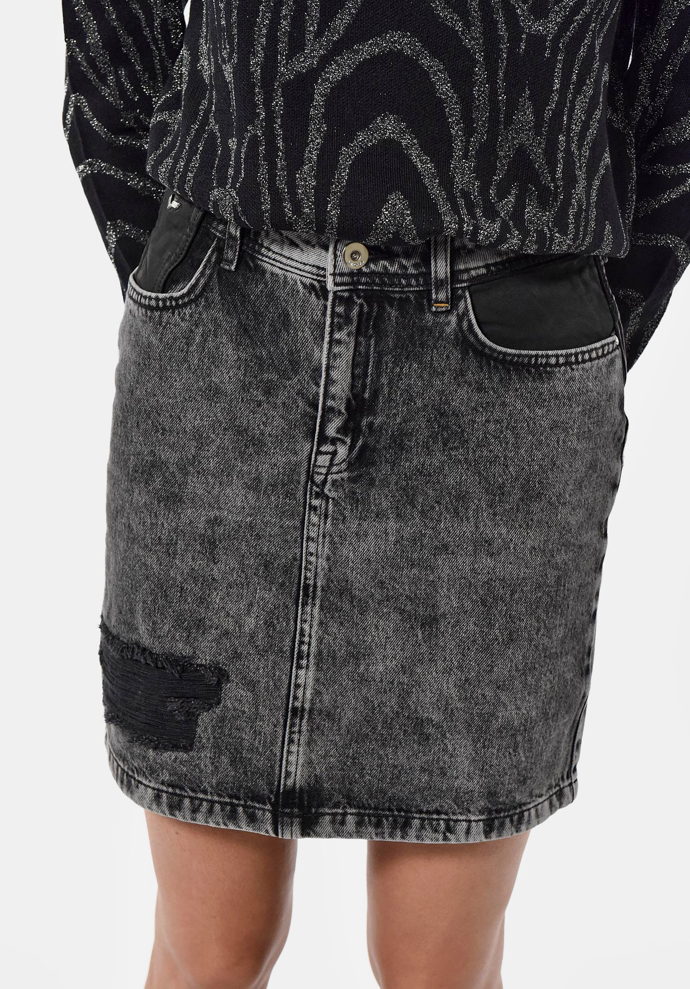 VERRY  Jupe en jean slim Femme en 100% coton