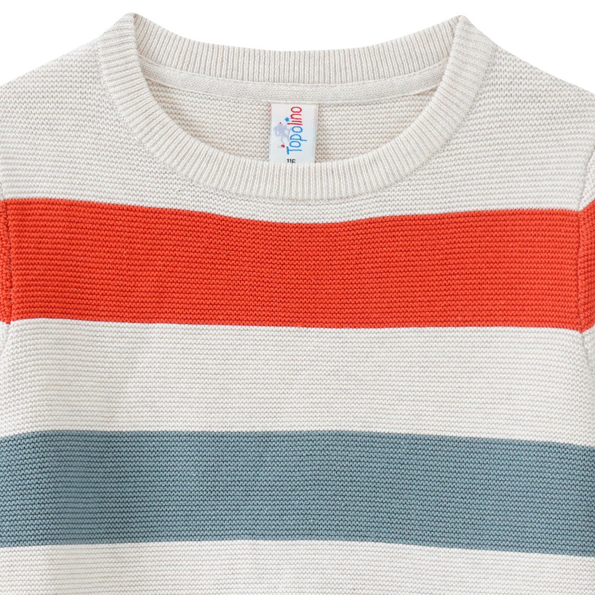 Jungen Strickpullover gestreift