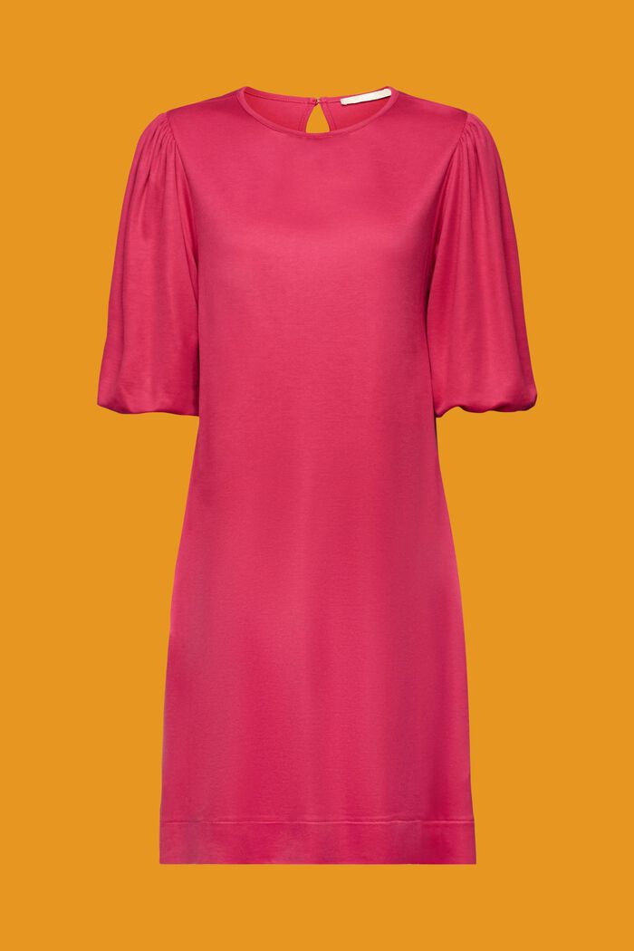 Minikleid mit voluminösen Ärmeln