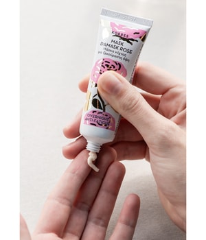 KORRES Beauty Shots Damask Rose Anti-Fatigue & Nourishing Mask Gesichtsmaske-18 ml