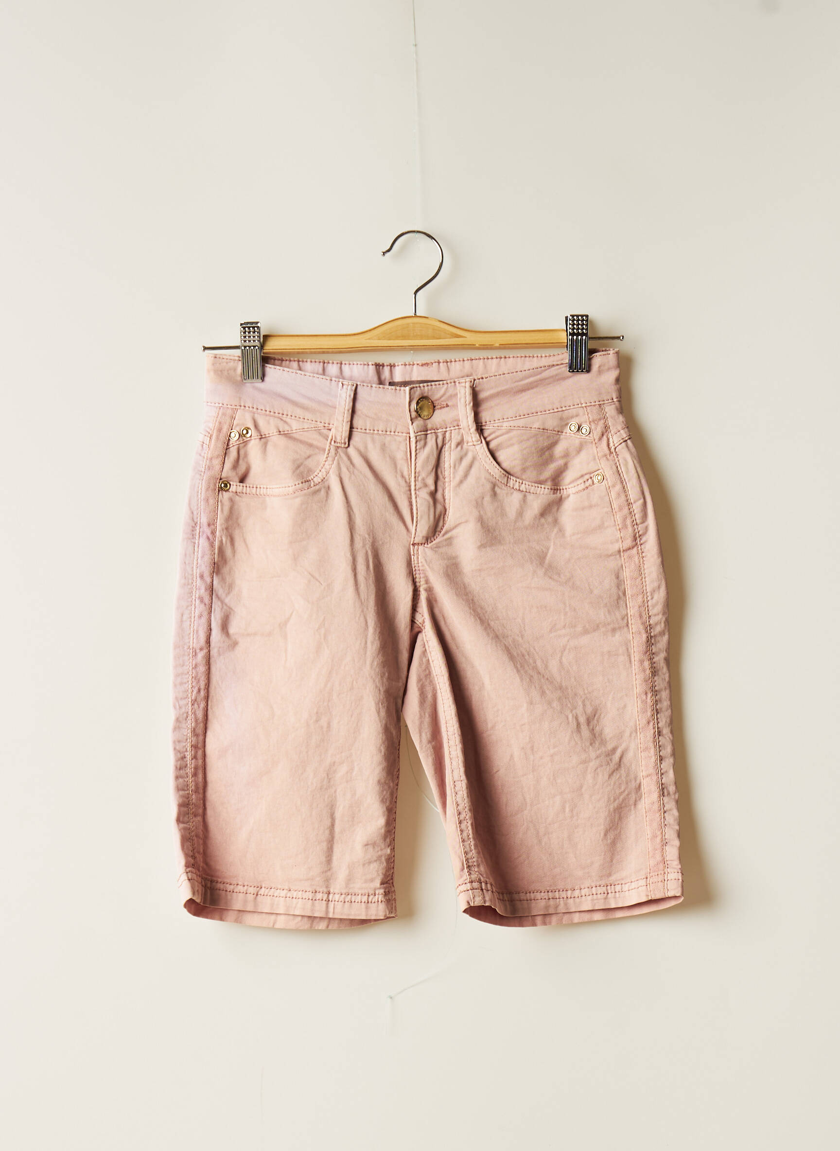 Street One Bermudas Femme couleur rose