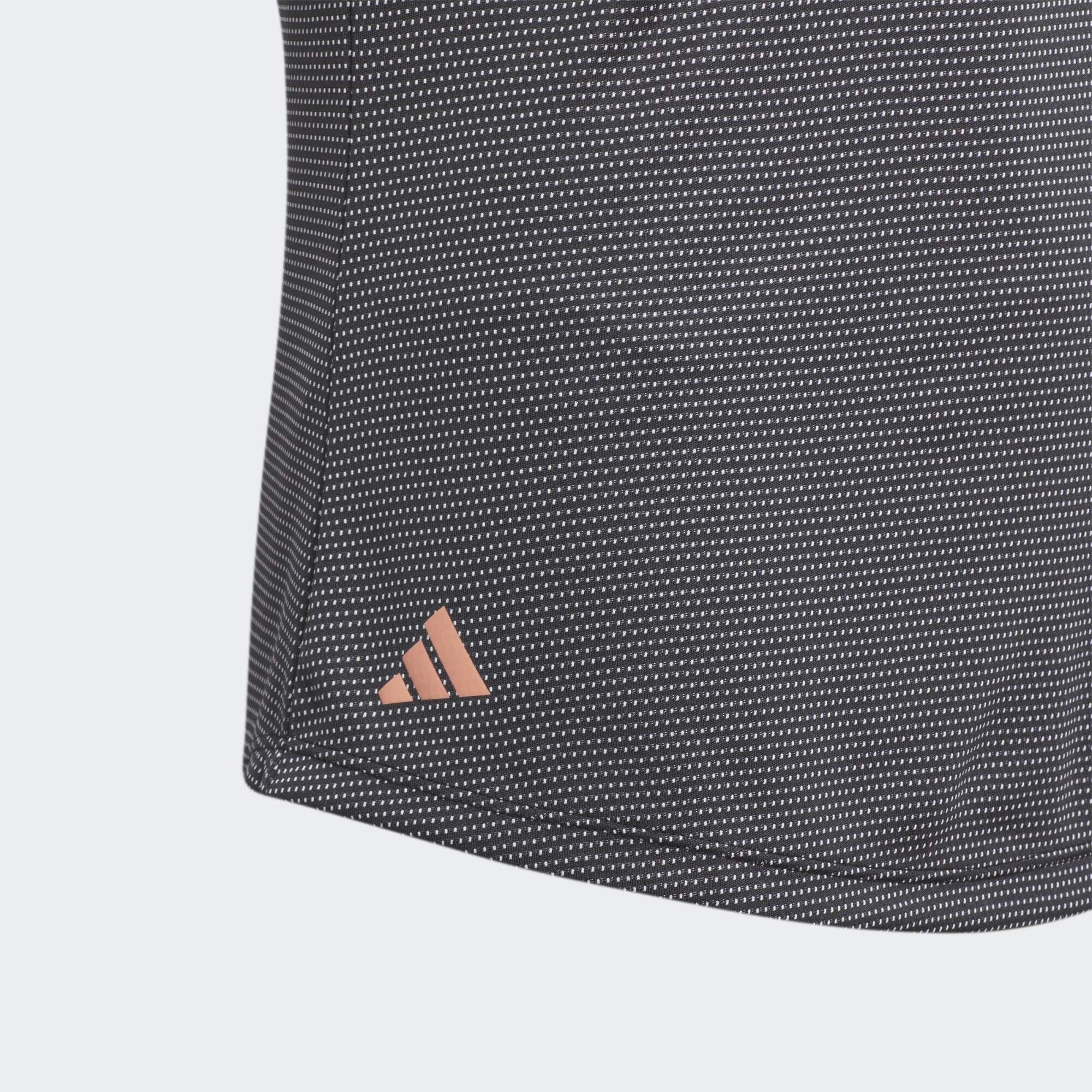 adidas Performance Funktionsshirt MICRO DOT ZIP KIDS POLOSHIRT