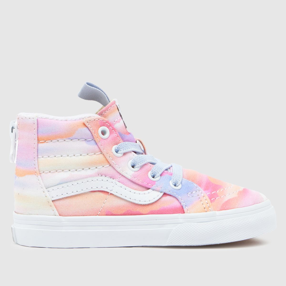 Bledo roza superge Vans Sk8-Hi Zip za deklice z zadrgo