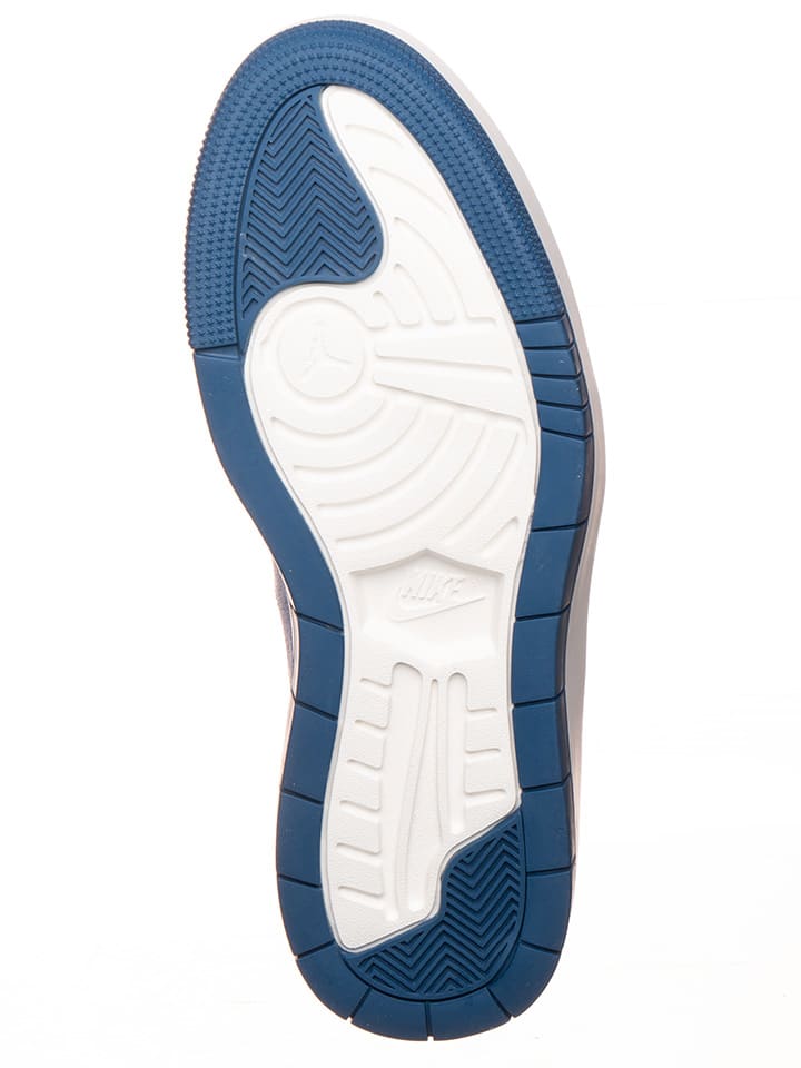 Air Jordan Leder-Sneaker ''1 Elevate Low'' in Weiß/ Blau günstig kaufen