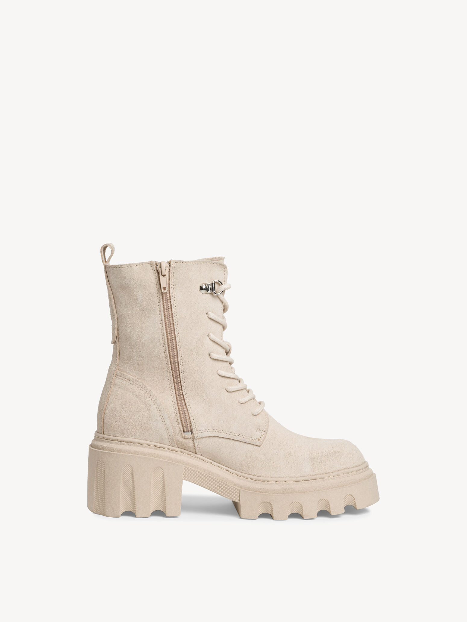 Bottine en cuir - marron