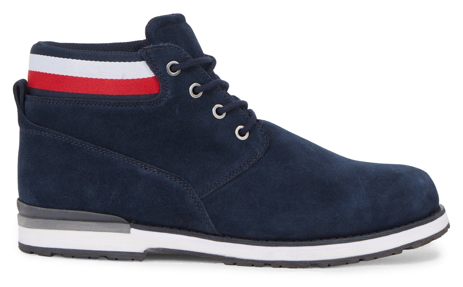 Tommy Hilfiger CORE HILFIGER SUEDE BOOT Schnürboots mit Anziehlasche