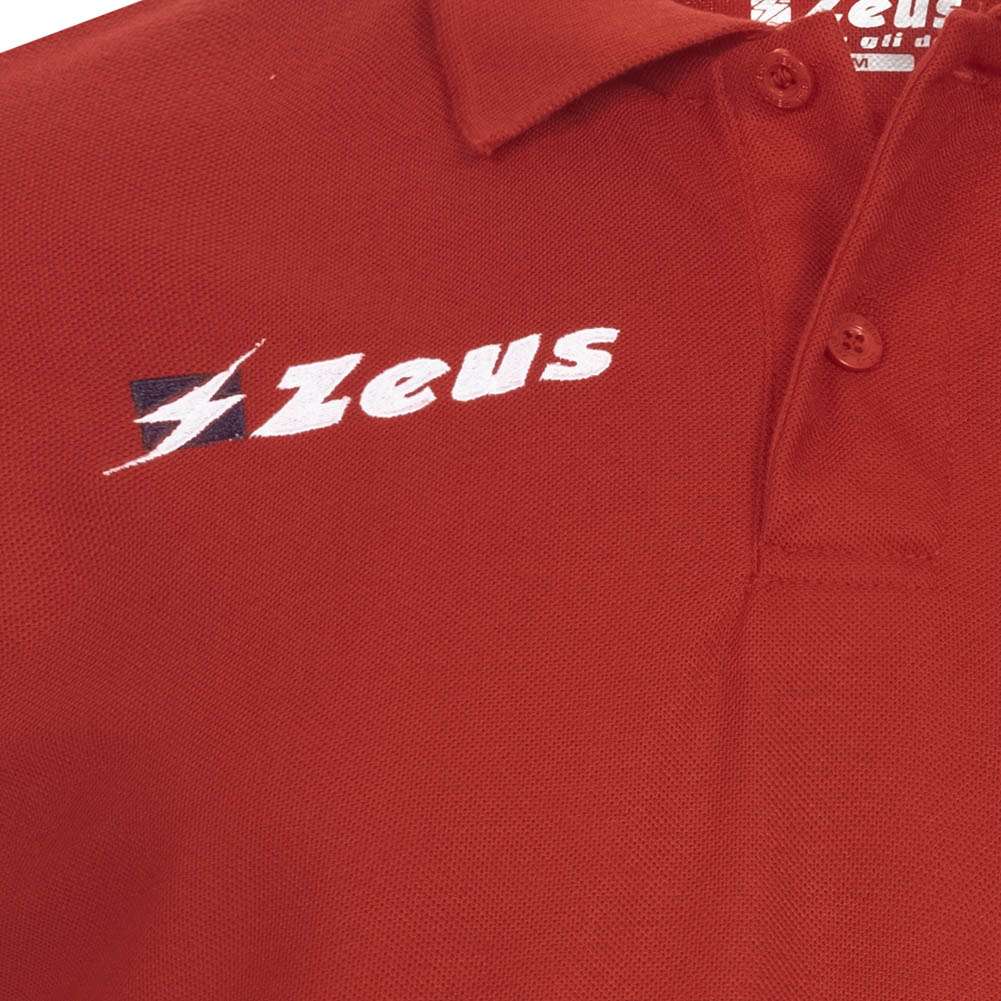 Zeus Basic Herren Poloshirt rot