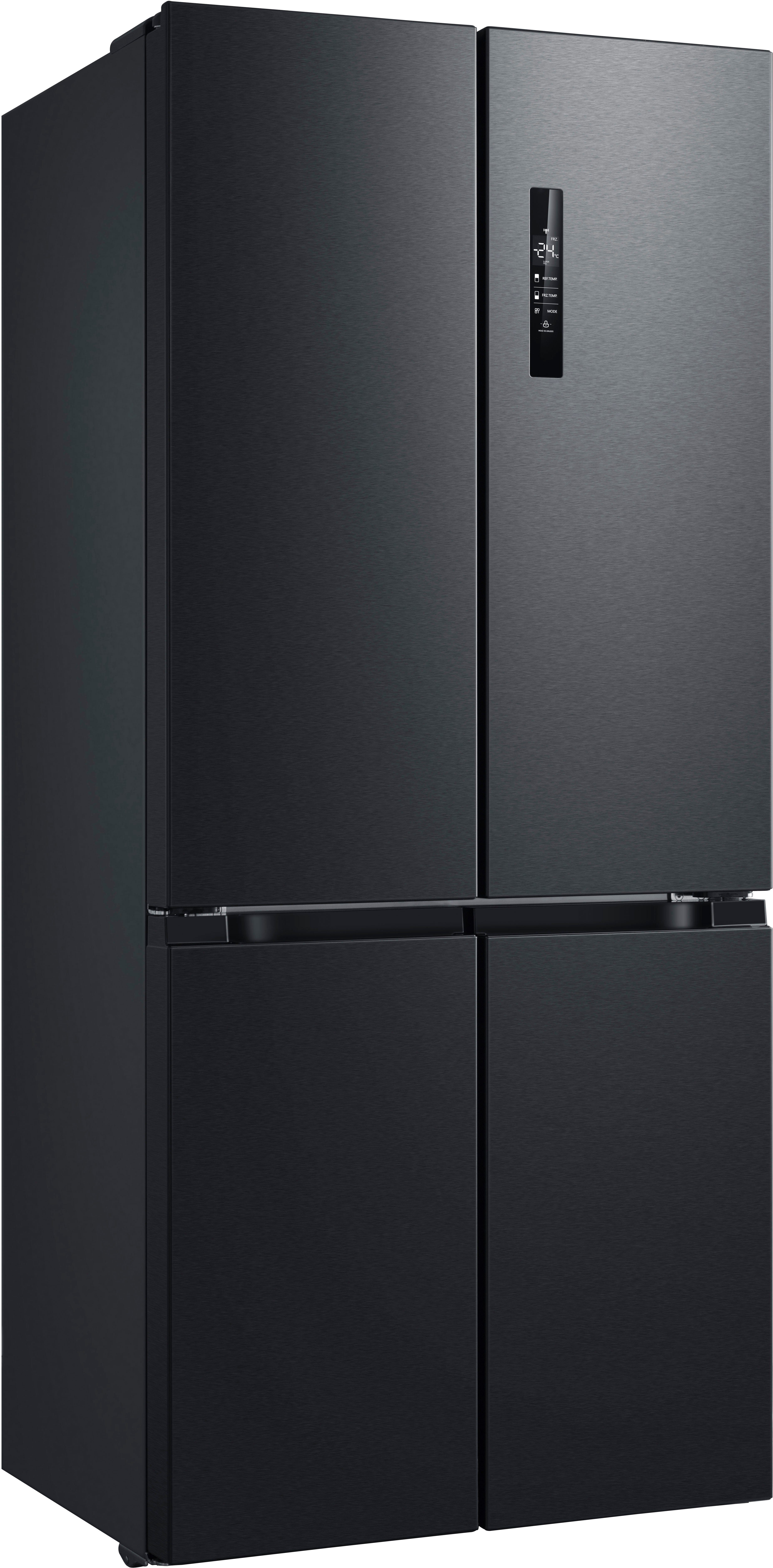 Hanseatic Multi Door HCD18983EBI, 189,8 cm hoch, 83,3 cm breit, NoFrost, FreshZone, QuickCool, Türalarm, Display