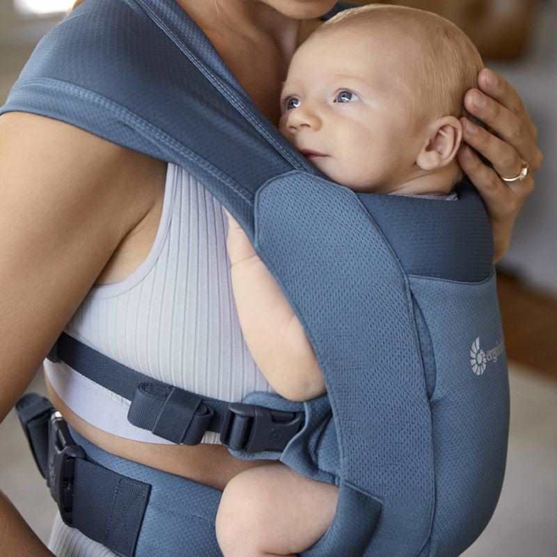 Porte-bébé Embrace soft air mesh bleu Ergobaby