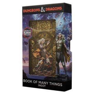 D&D Book of many Things - Limited Edition Ingot