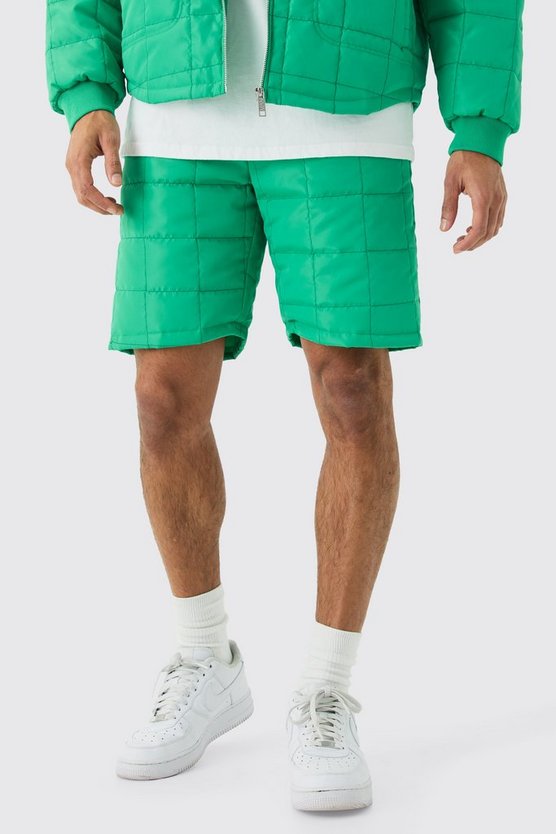 Gesteppte Shorts