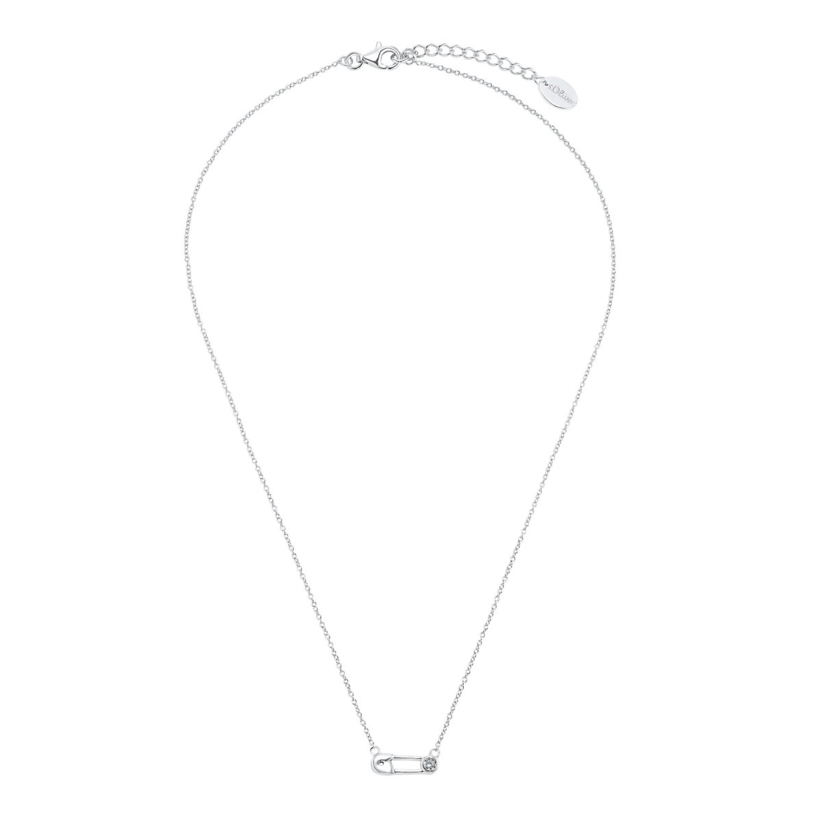 Kette mit Anhänger für Mädchen, 925 Sterling Silber, Zirkonia synth. Halsketten für Mädchen