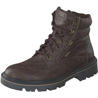 s.Oliver Schnürstiefelette in braun