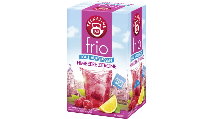 Teekanne Früchtetee frio Himbeere Zitrone 45 g