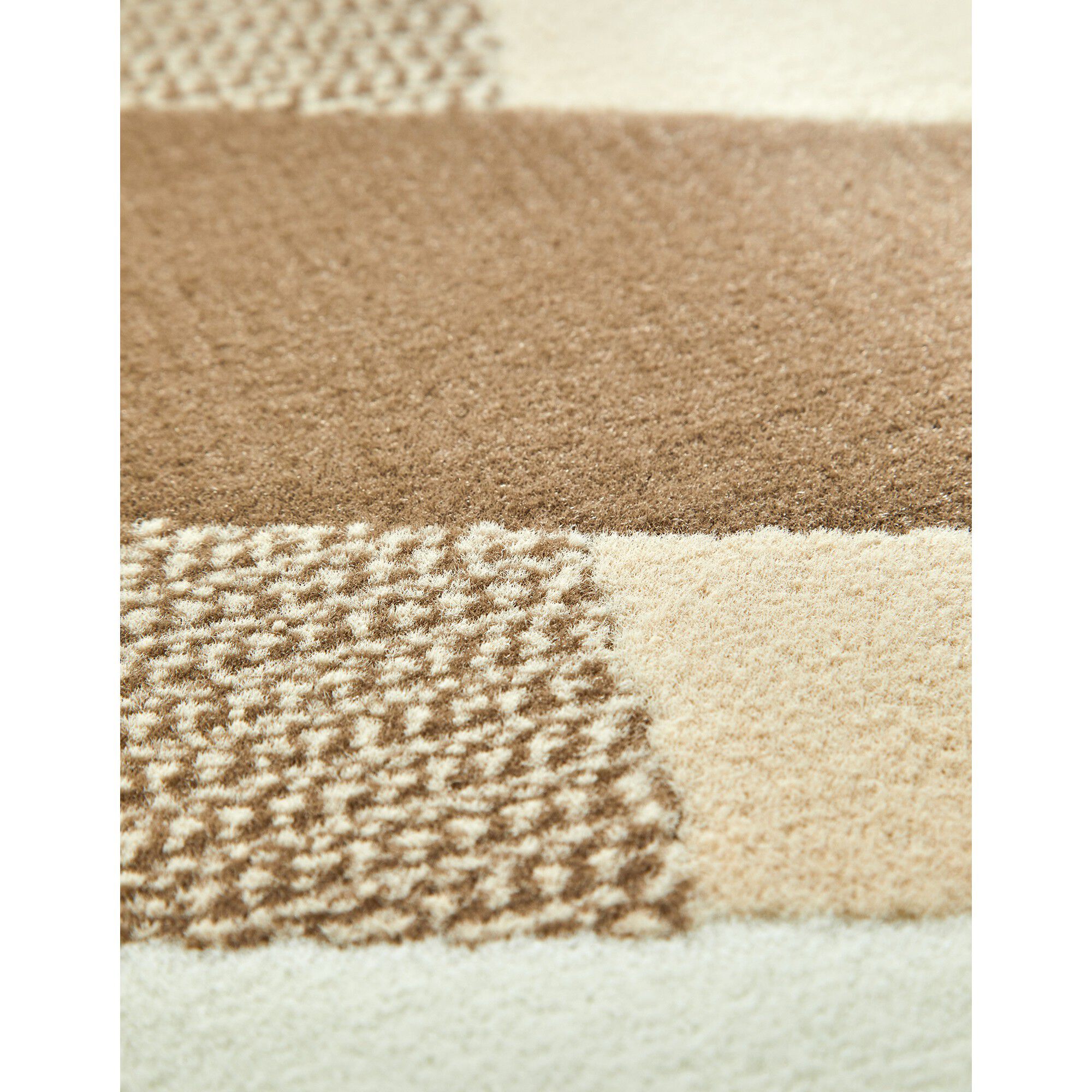 Tapis rectangulaire motif rétro