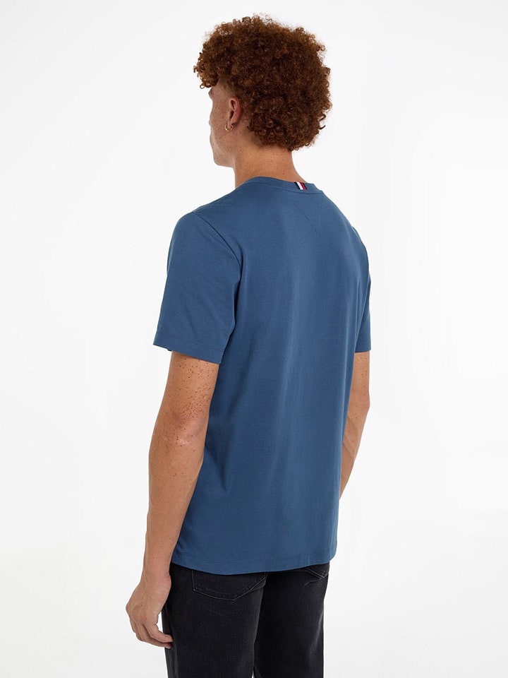 Tommy Hilfiger Shirt in Blau günstig kaufen