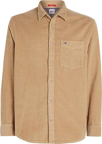 TOMMY-JEANS Herren Cordhemd