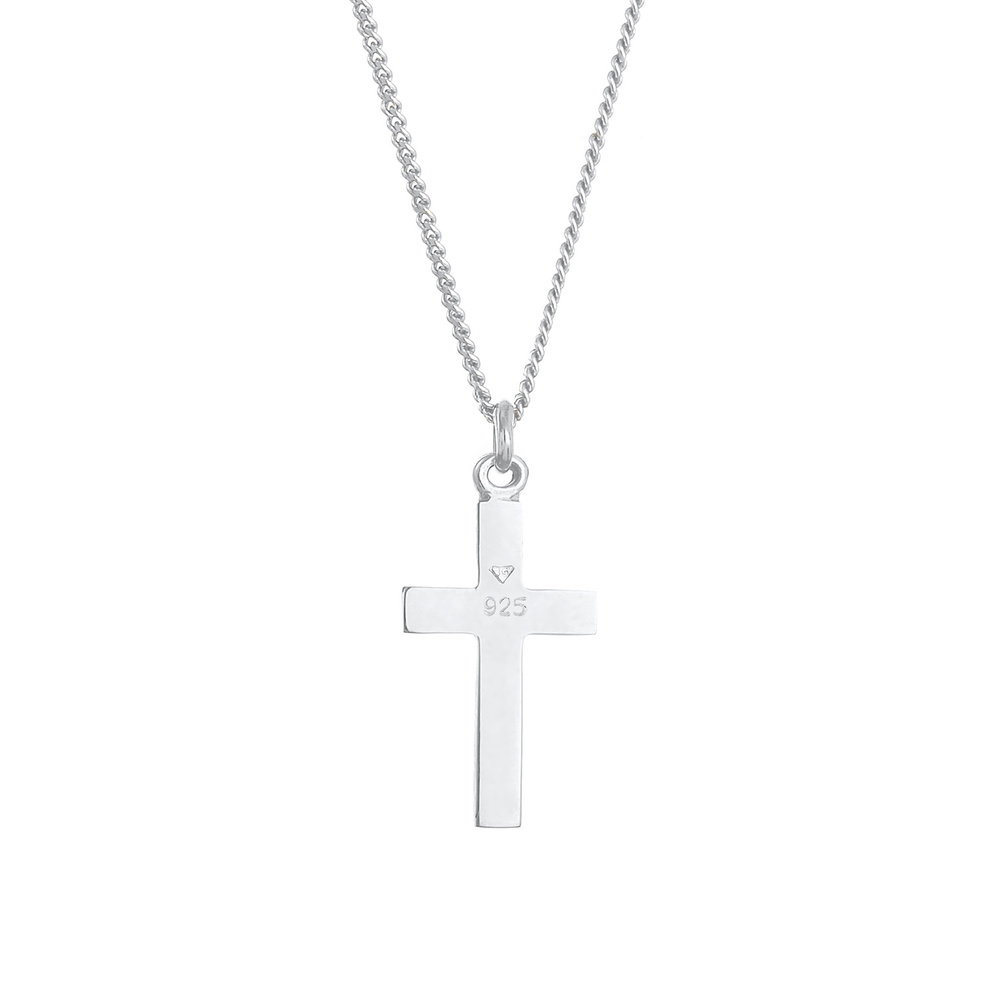 Elli Elli Collier Croix Pendentif Réligion Symbol Communion Collier Enfant - (925/1000 collier