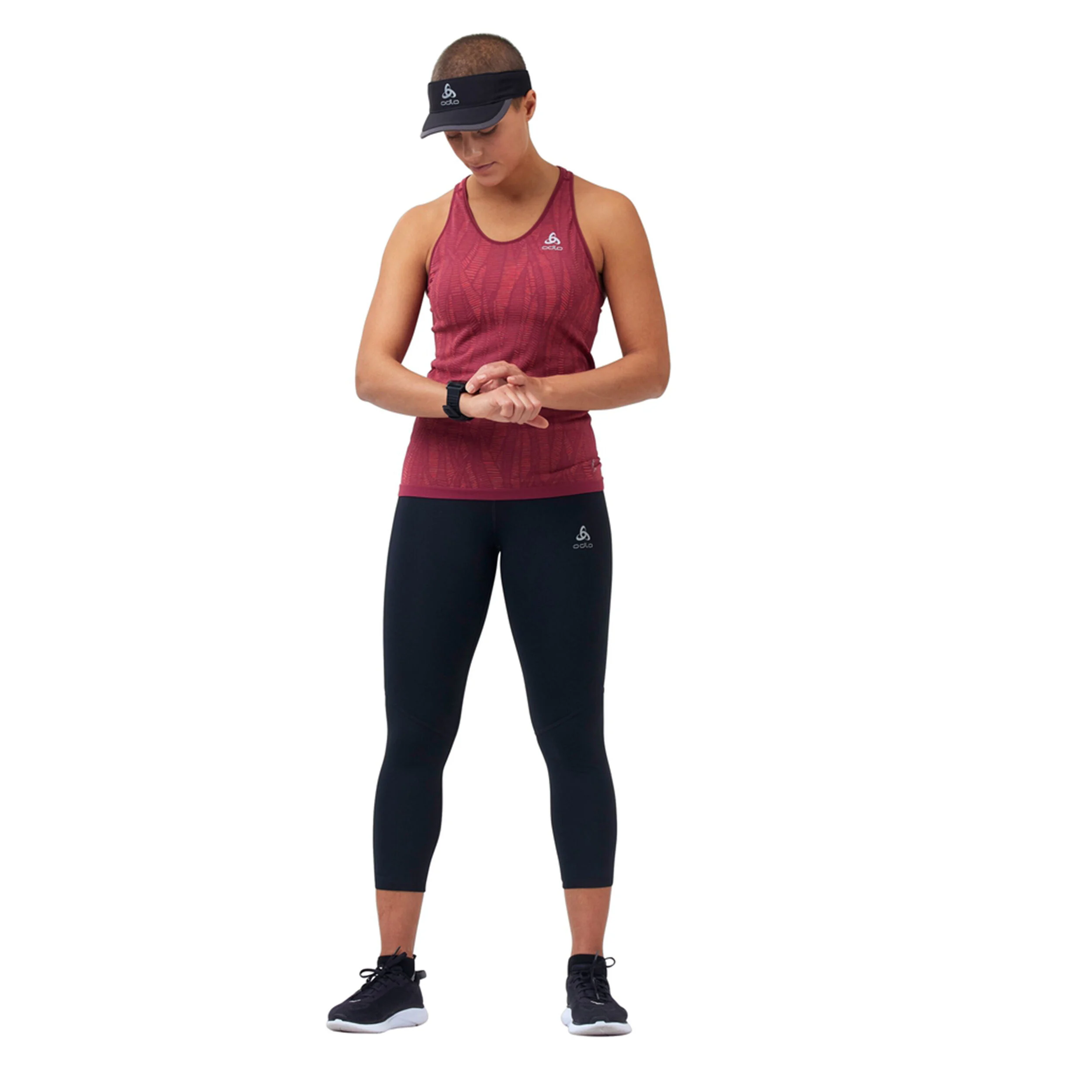 7/8 Tight Damen - Schwarz