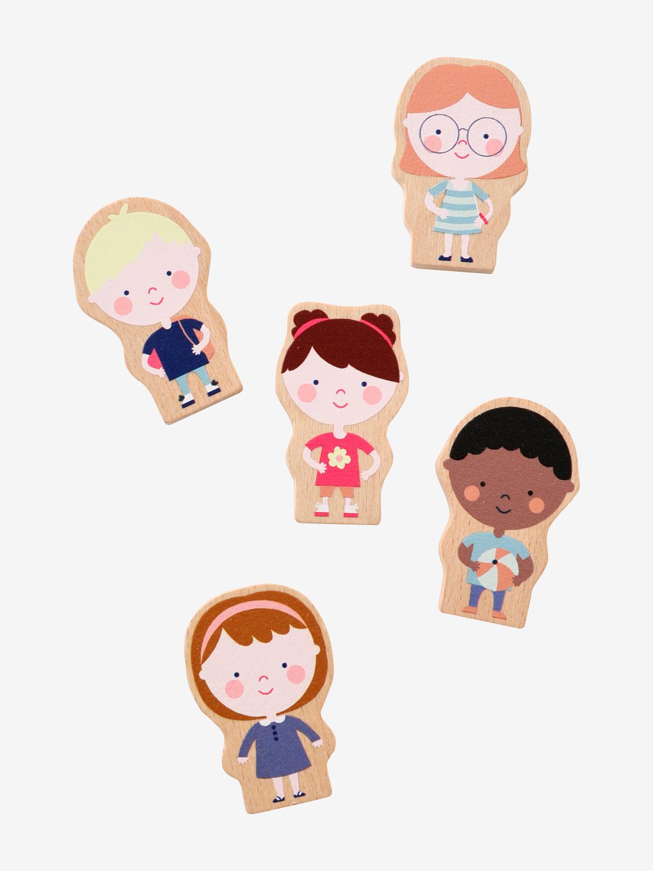 La grande roue des amis des petits en bois FSC® blanc