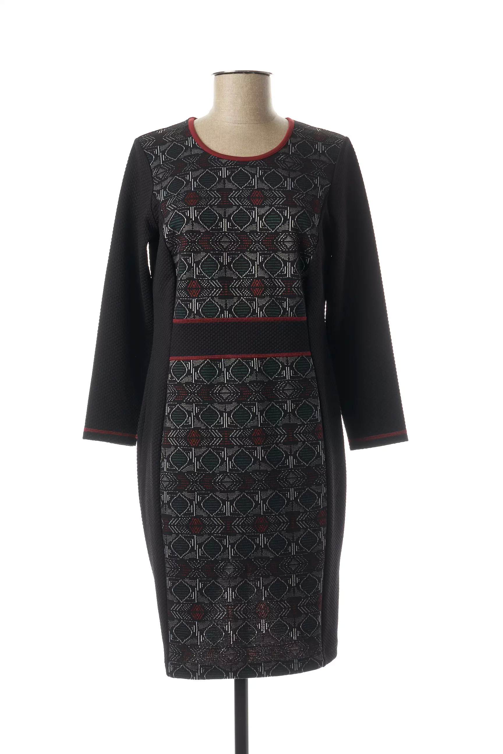 Telmail Robes Courtes Femme couleur noir