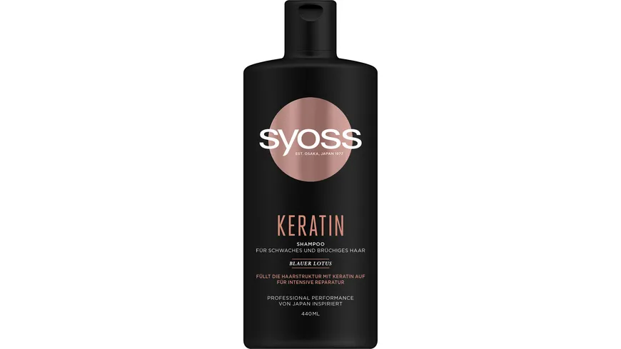 syoss Shampoo Keratin 440 ml