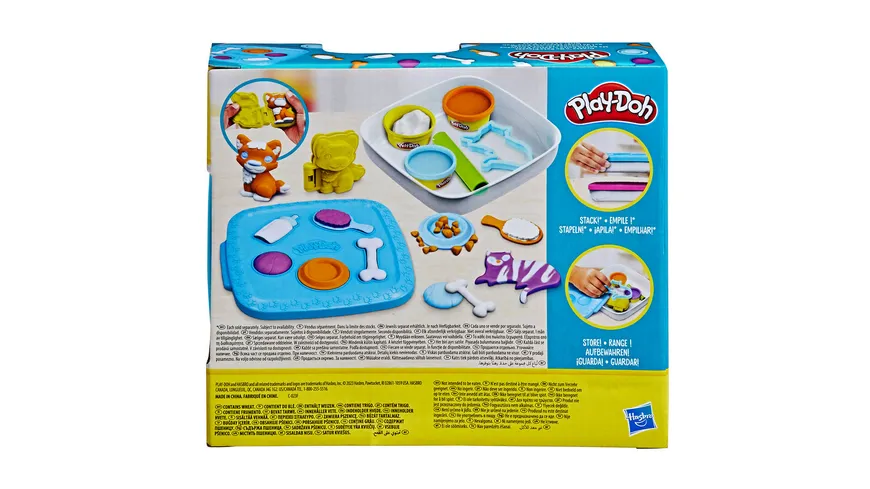 Hasbro - Play-Doh Knetboxen für unterwegs, 1 Stück, sortiert
