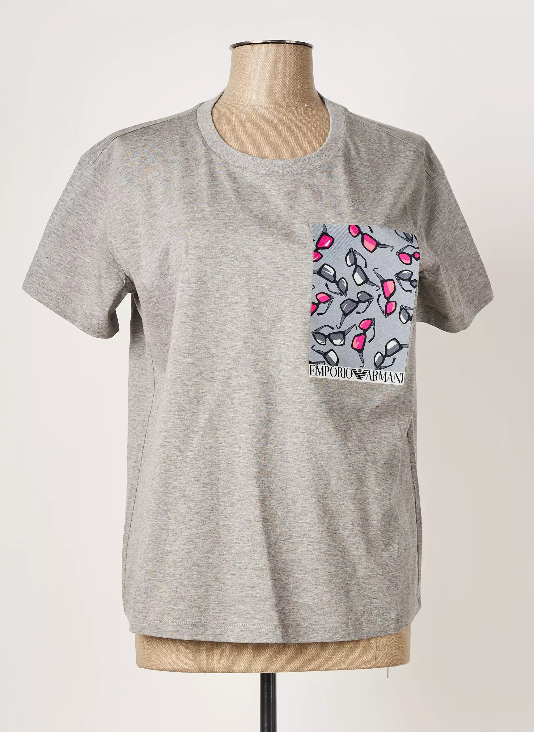 Emporio Armani Tshirts Femme couleur gris