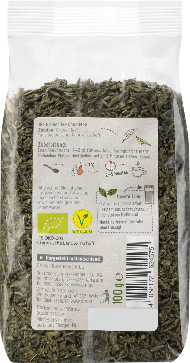 Grüner Tee Chun Mee, lose, 100 g