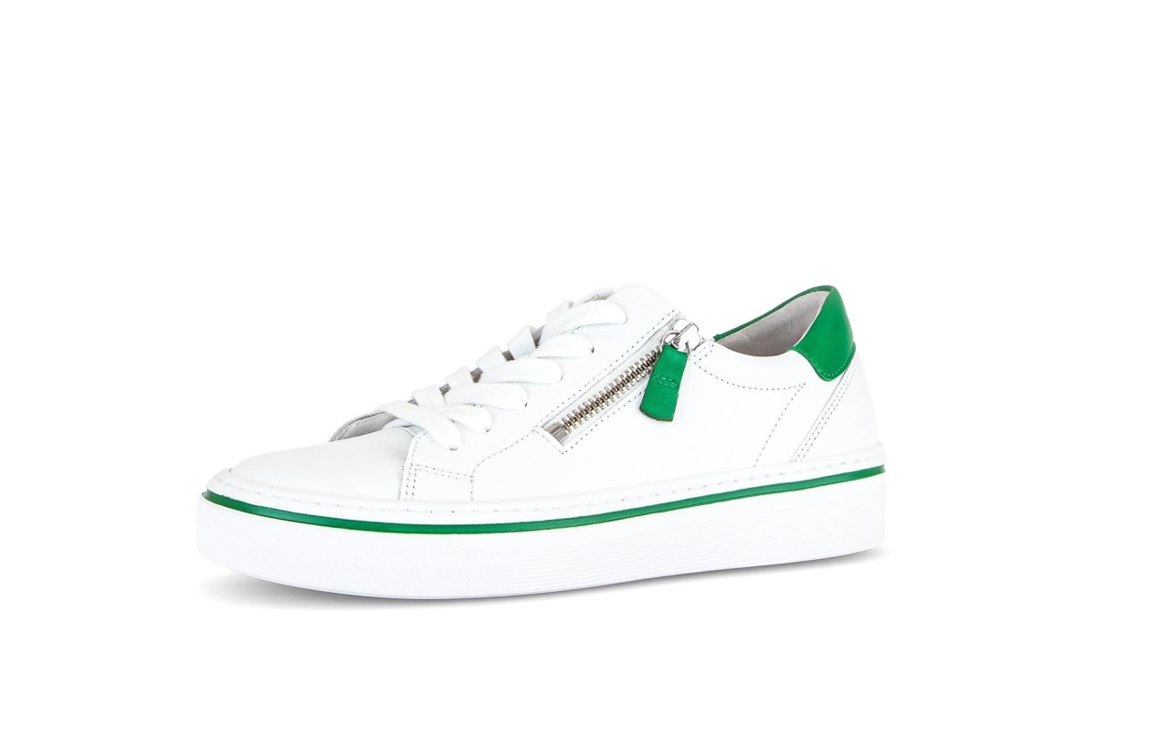 GABOR Freizeit Schnürer weiss Gabor Fashion Sneaker low 43.264.29 weiß