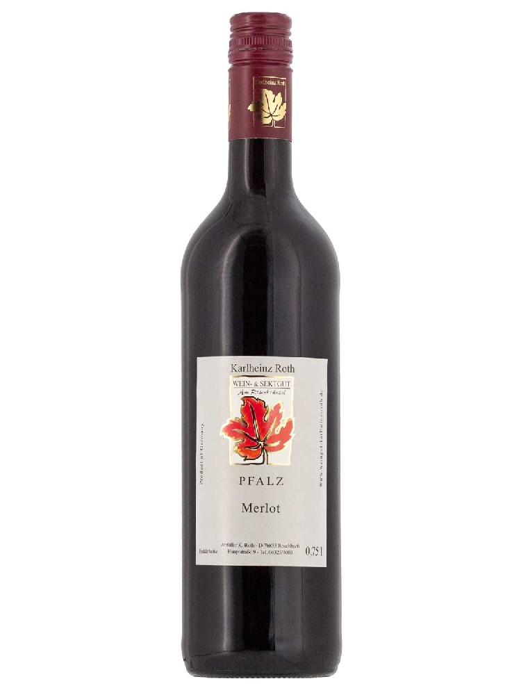 Wein- & Sektgut Karlheinz Roth Weingut Karlheinz Roth Merlot QbA trocken 2023