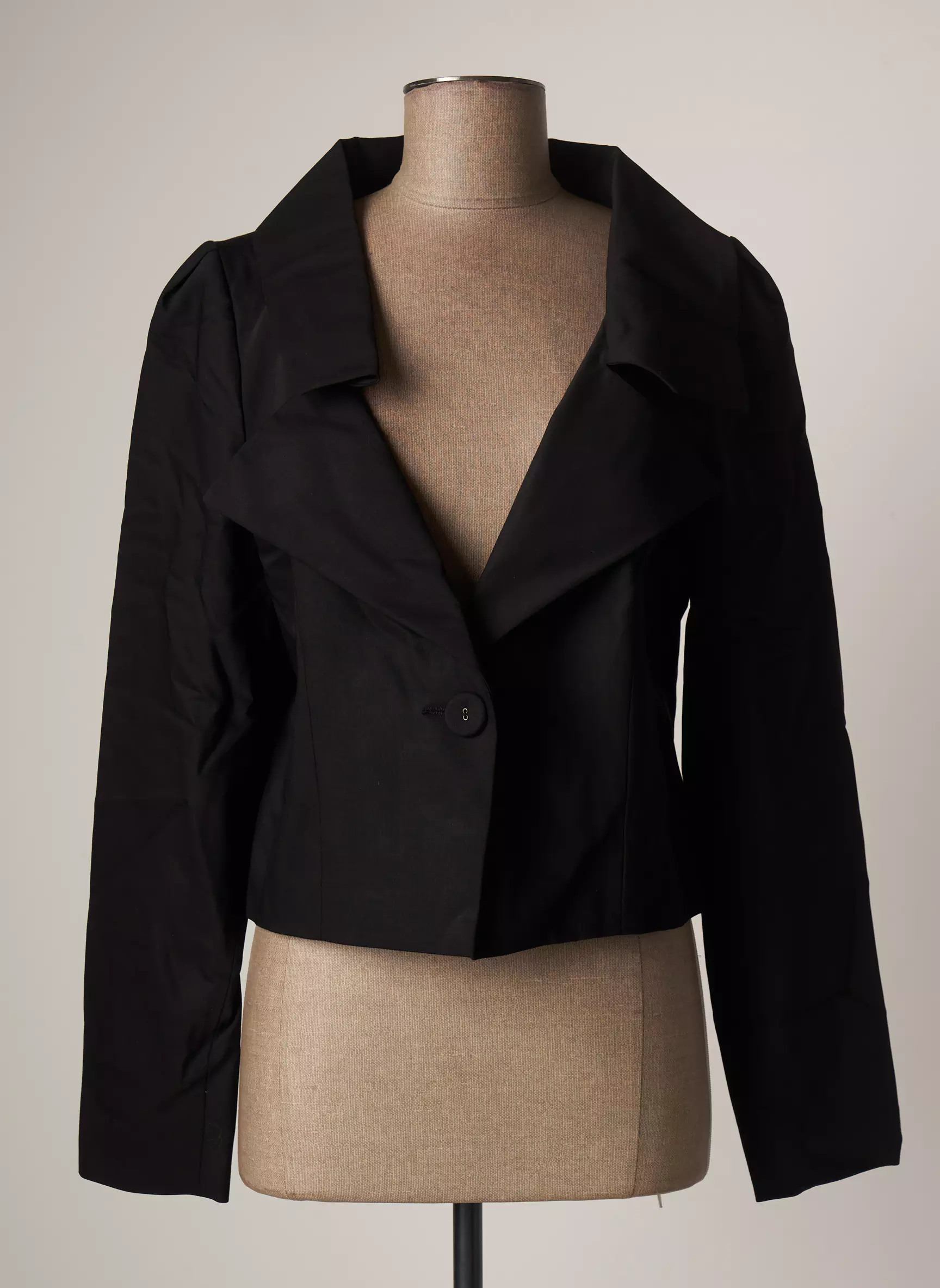 Patrick Mendes Vestecasual Femme couleur noir