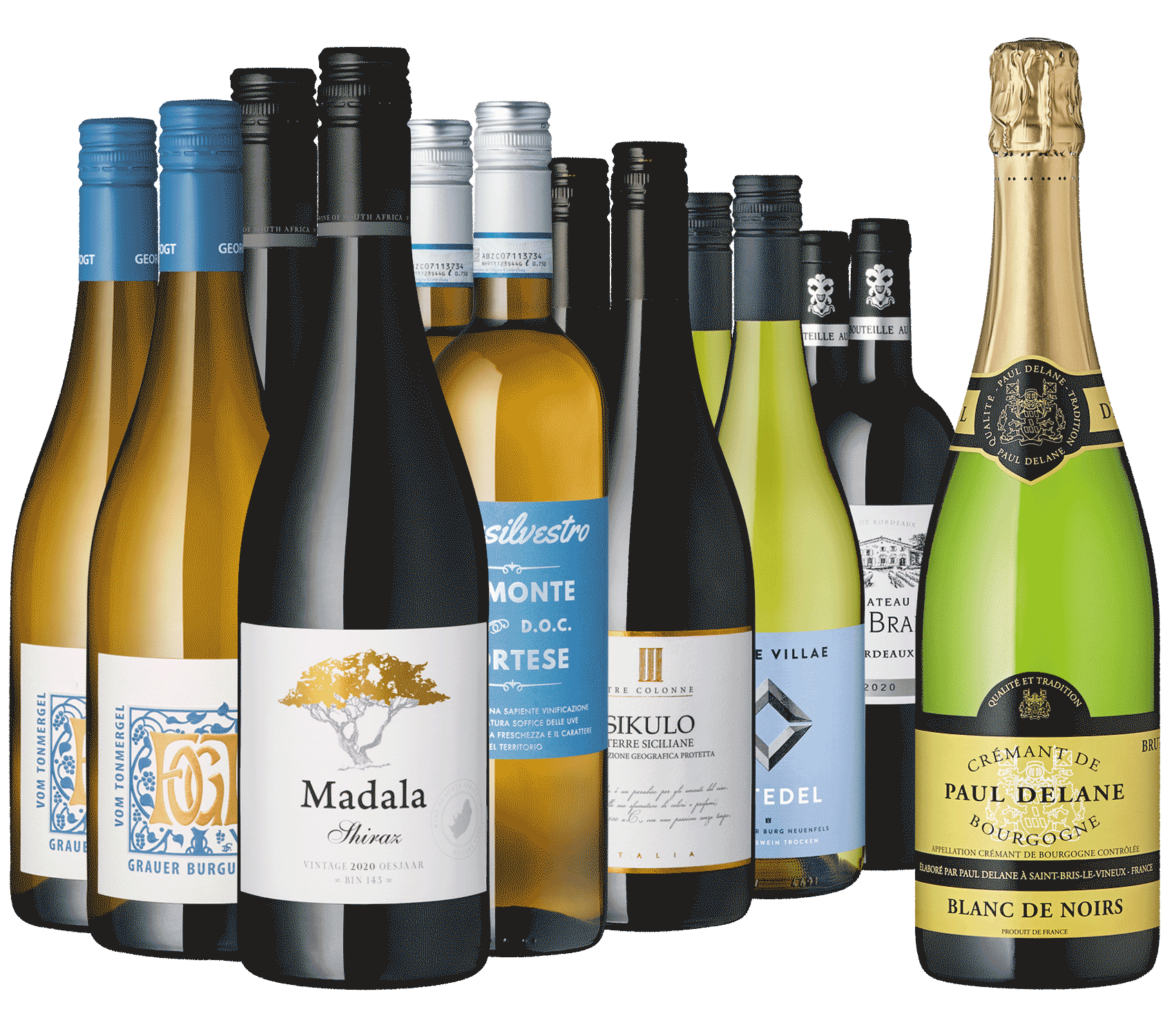 Verschiedene Wein Abo Basis Winter 2023