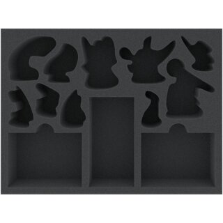 Feldherr Schaumstoffeinlage für die Warhammer Underworlds: Nightvault Box