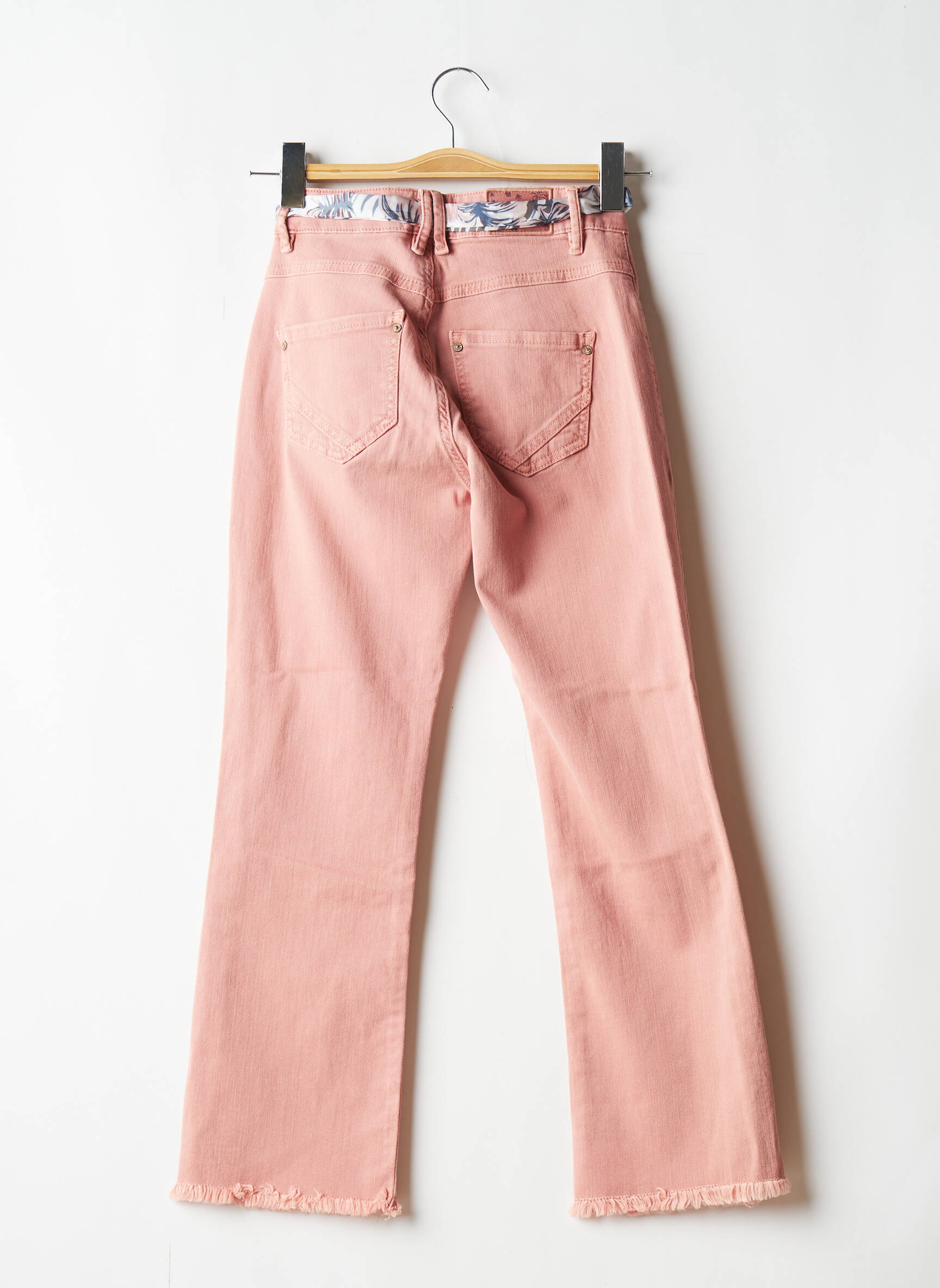Freeman T Porter Jeans Bootcut Femme couleur rose