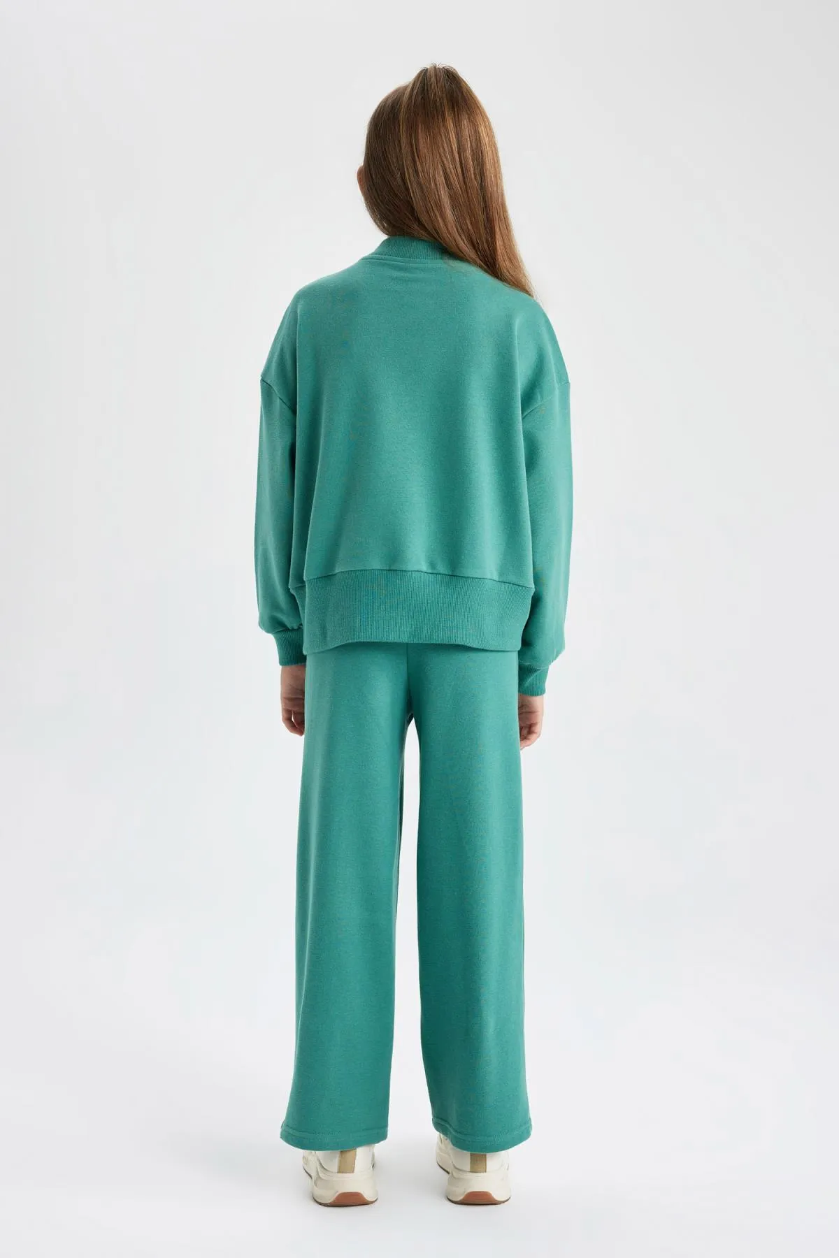 DeFacto  Bedrucktes Sweatshirt-Jogginghose-Set für Mädchen, 2-teilig