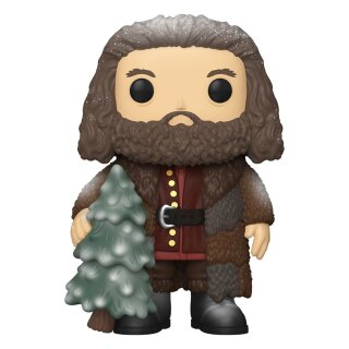 Harry Potter Super Sized POP! Vinyl Figur Holiday Rubeus Hagrid 15 cm