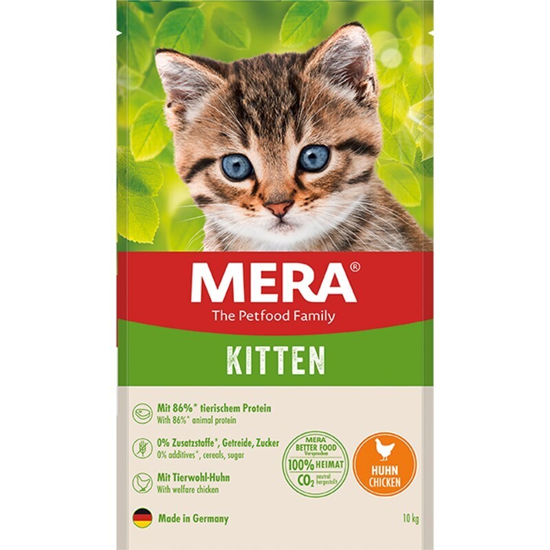 MERA Trockenfutter MERA Kitten Huhn 10 kg