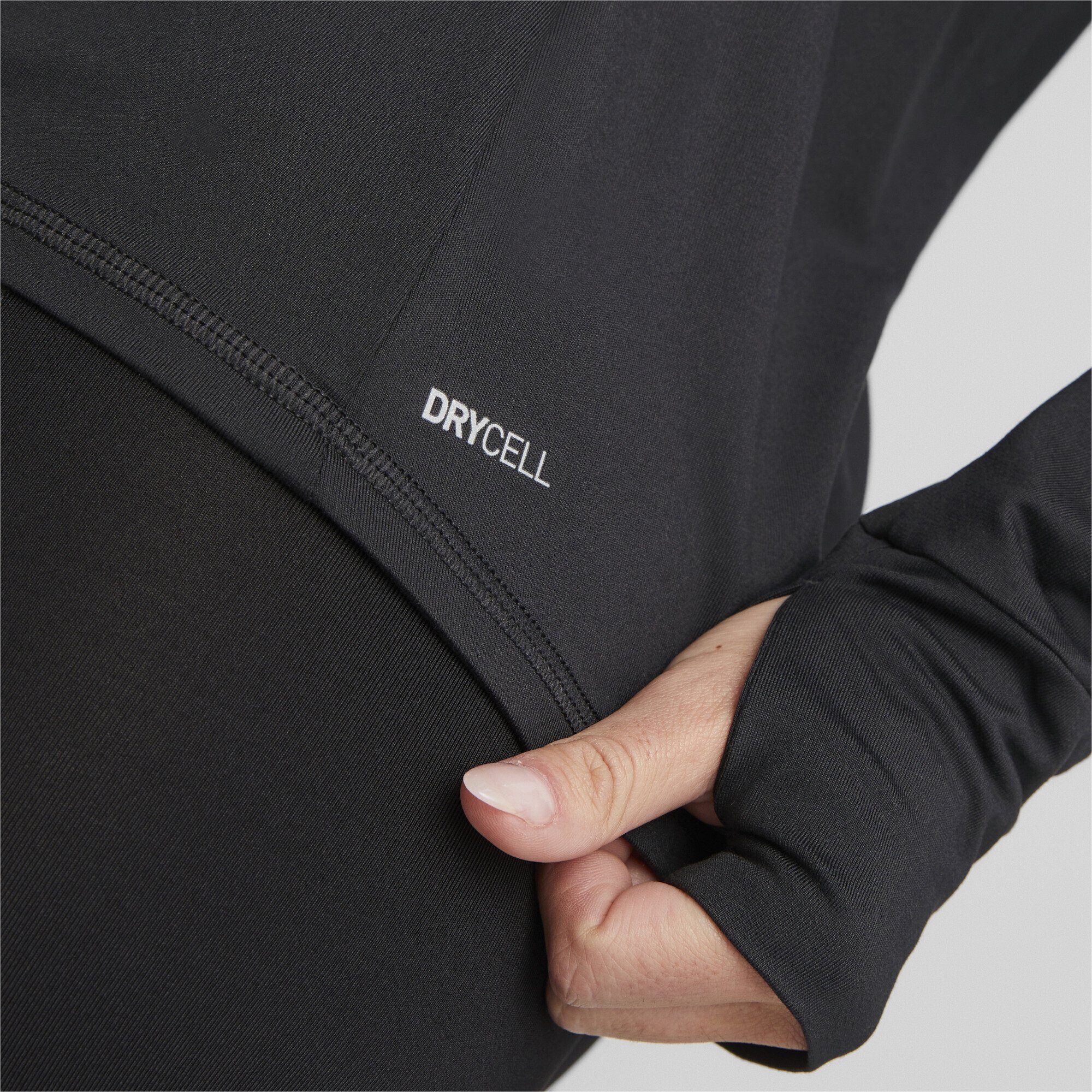 PUMA Trainingspullover Run Favourite Lauftop mit Viertelreißverschluss Damen