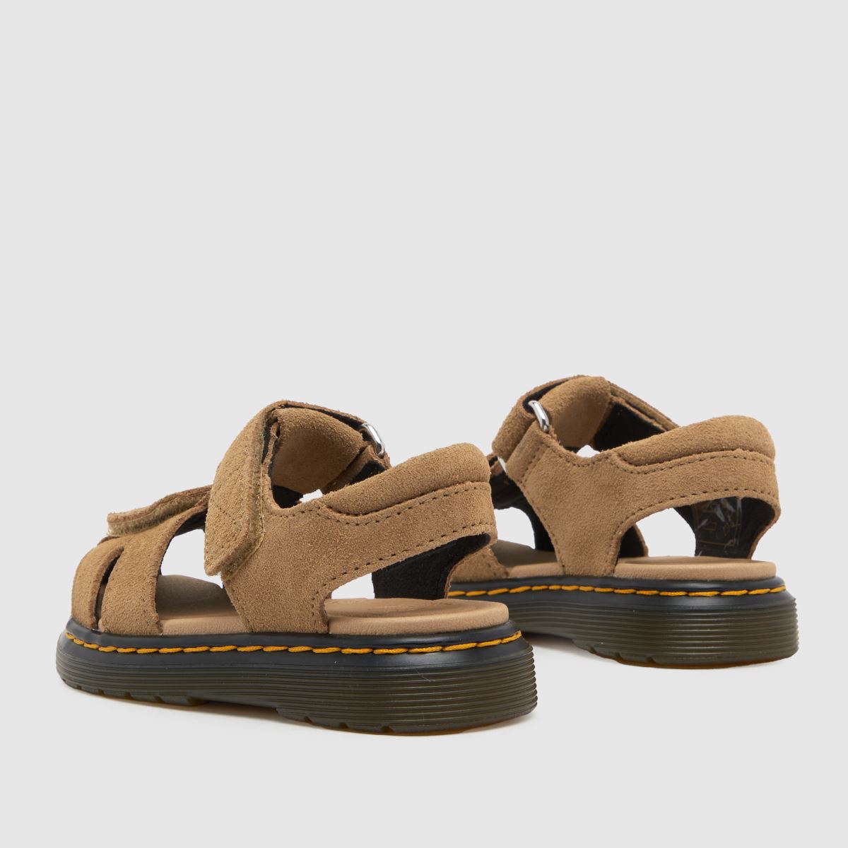Dr Martens tan moby ii småbarnssandaler
